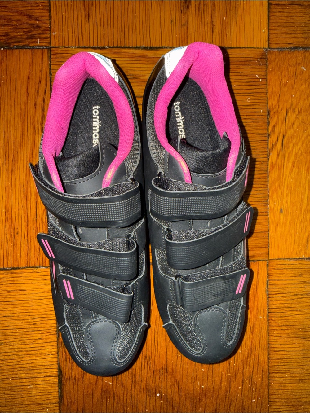 Women's tommaso Cycling Shoes in Black and Pink